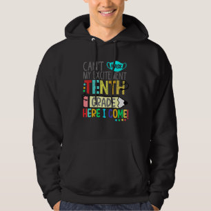 Veste À Capuche Cant Masque Mon Excitant Dixième Année Je Viens