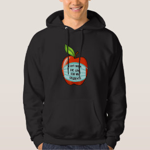 Veste À Capuche Cant Masquer Mon Amour De L'Enseignement De Retour