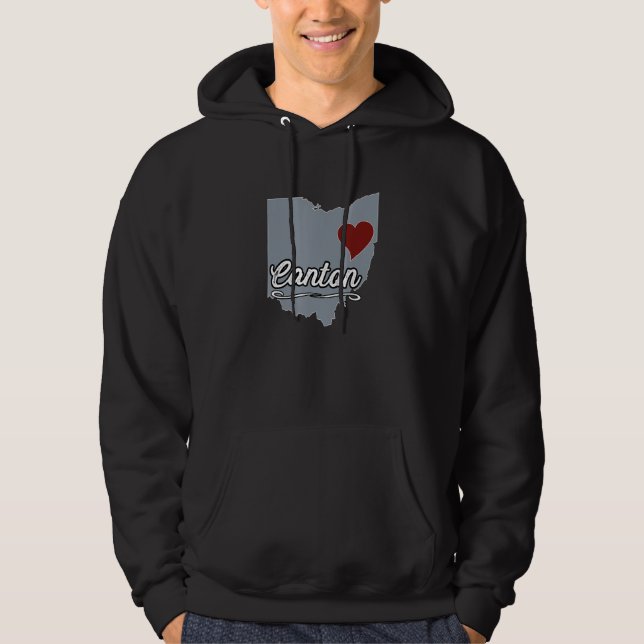 Veste À Capuche CANTON  Ohio OH City State USA  Cute Souvenir (Devant)