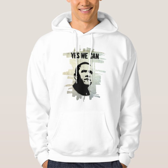 Veste À Capuche Capot de Barack Obama (les deux côtés) (Devant)