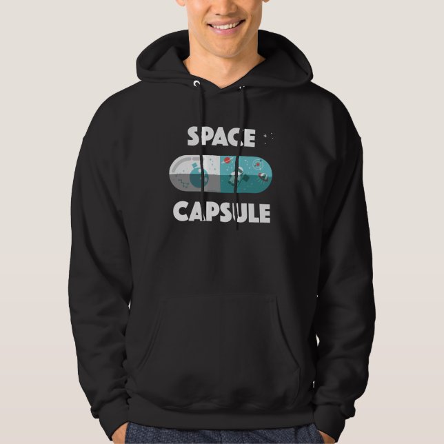 Veste À Capuche Capsule d'espace (Devant)