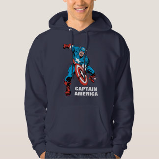 Veste À Capuche Captain America Shield