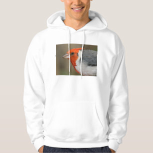 Veste À Capuche Cardinal crêté rouge