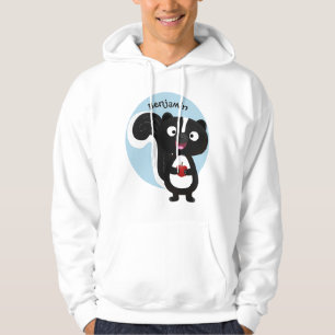 Veste À Capuche Caricature de skunk jote happy