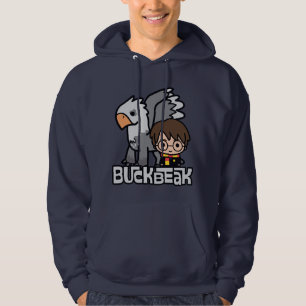 Veste À Capuche Caricature Harry Potter et Buckbeak
