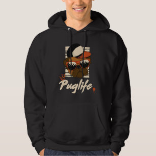 Veste À Capuche Carlin de vie Carlin Lover Funny Chien propriétair