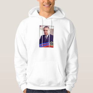 Veste À Capuche Carte de baseball de Lyndon B. Johnson