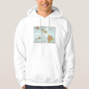 Veste À Capuche Carte : Hawaï, 1905