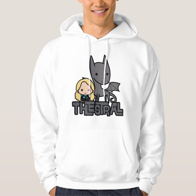 Veste À Capuche Cartoon Thestral et Luna Caractère Art (Devant)