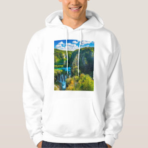 Veste À Capuche Cascade élégante, Croatie