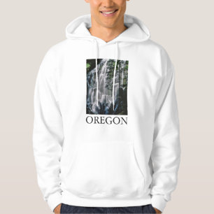 Veste À Capuche Cascade en forêt, Oregon