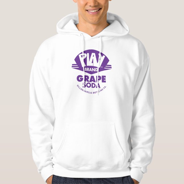 Veste À Capuche Casquette de soude de raisin de jeu (Devant)