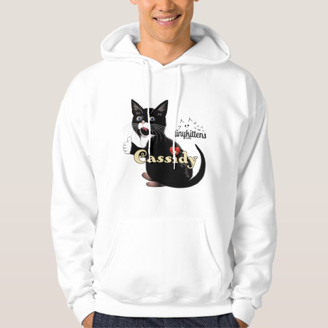 Veste À Capuche Cassidy TinyKittens (Devant)