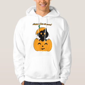 Veste À Capuche Cat-halloween
