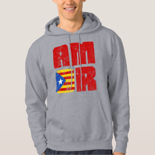 Veste À Capuche Catalogne Amor, Amour, Indépendance Catalane