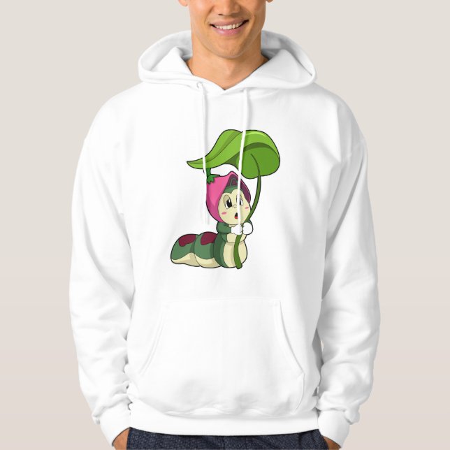 Veste À Capuche Caterpillar avec feuille (Devant)