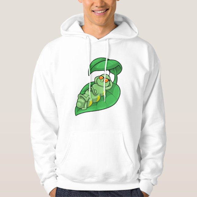 Veste À Capuche Caterpillar avec feuille (Devant)