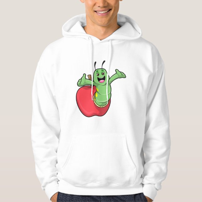 Veste À Capuche Caterpillar with Apple (Devant)