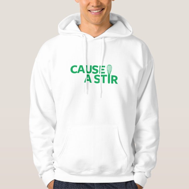 Veste À Capuche Causez un Stir (Devant)