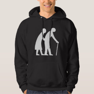 Veste À Capuche CAUTION Personnes ÂGÉES - VOYAGE UK