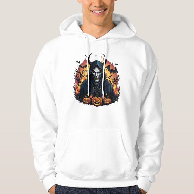 Veste À Capuche Cavalier d'Halloween (Devant)