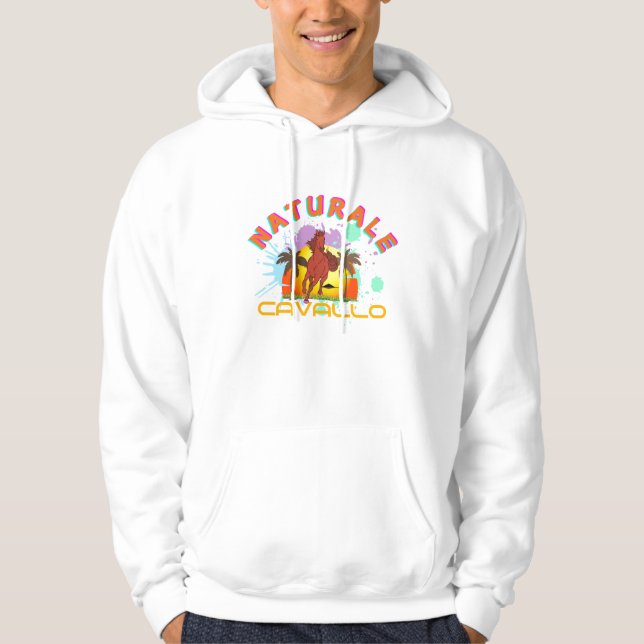 Veste À Capuche cavallo naturale (Devant)