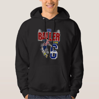 Veste À Capuche Ce Baller A Maintenant 6E Anniversaire De Football