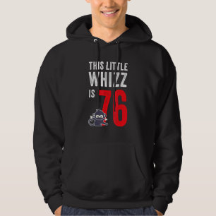 Veste À Capuche Ce Petit Whizz Est 76 Anniversaire