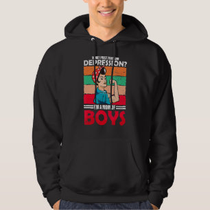 Veste À Capuche Ce post Partum Depression Sensibilisation Garçon M
