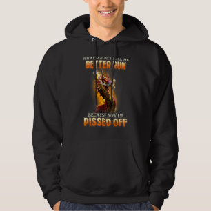 Veste À Capuche Ce qui ne tue pas vaut mieux courir parce que main