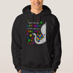Veste À Capuche Ce qui vous rend différents éléphant maman Autisme