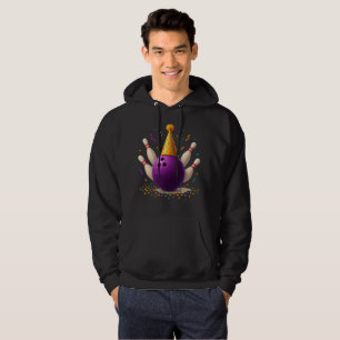 Veste À Capuche Célébration de fête de bowling 🎳✨ 