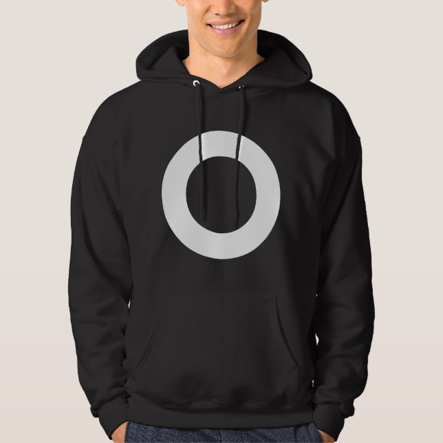 Veste À Capuche Cercle de retenue - Blanc (Devant)
