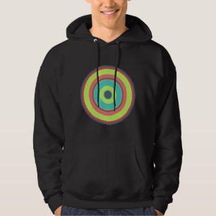 Veste À Capuche Cercles colorés 04