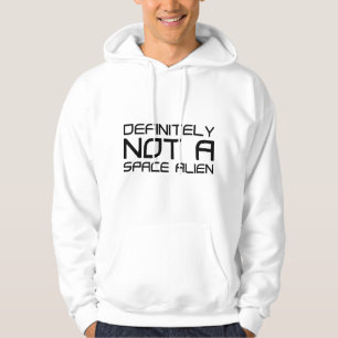 Veste À Capuche Certainement Pas Un Alien Spatial