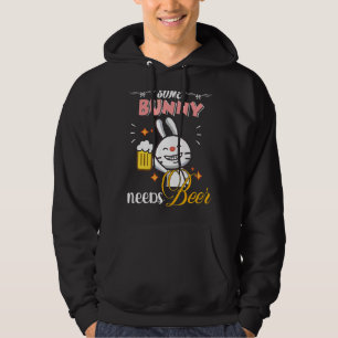 Veste À Capuche Certains Lapins Ont Besoin De Bière Boire Tee Pâqu