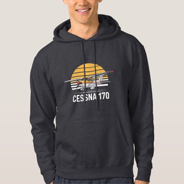 VESTE À CAPUCHE CESSNA 170 (Devant)