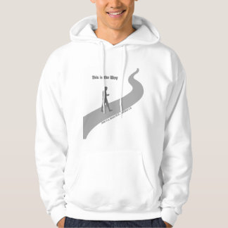 Veste À Capuche C'est ainsi que le type à capuche en gris