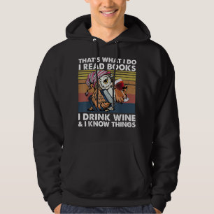 Veste À Capuche C'Est Ce Que Je Fais Je Lis Des Livres Je Bois Du 