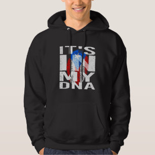 Veste À Capuche C'Est Dans Mon Adn - Porto Rico - Porto Rico Dans 