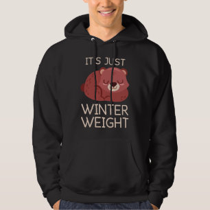 Veste À Capuche C'est juste du poids d'hiver