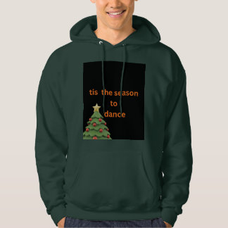 Veste À Capuche C'est la saison de danser sous le pull de Noël ave