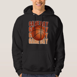 Veste À Capuche C'Est La Saison Jeu De Basketball Jour Fan