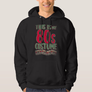 Veste À Capuche C'Est Mes 80s Costume Party 1980 Retro Cassette E