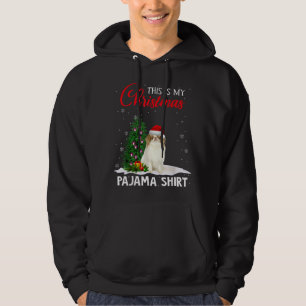 Veste À Capuche C'Est Mon Pyjama De Noël Chien De Noël Japonais