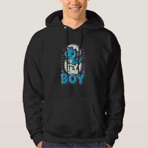 Veste À Capuche C'est un garçon Genre Révéler Papa Maman Dino Baby
