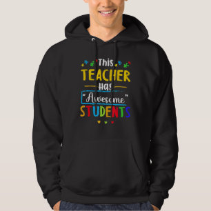 Veste À Capuche Cet Enseignant A Étudiants Magnifiques Sensibilisa