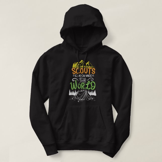 Veste À Capuche Chaînes des camps de scouts (Design devant)