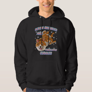 Veste À Capuche Chaleureux Snuggles Et Bouddles Poméraniens Chien 