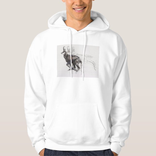 Veste À Capuche Chamois courant (Devant)
